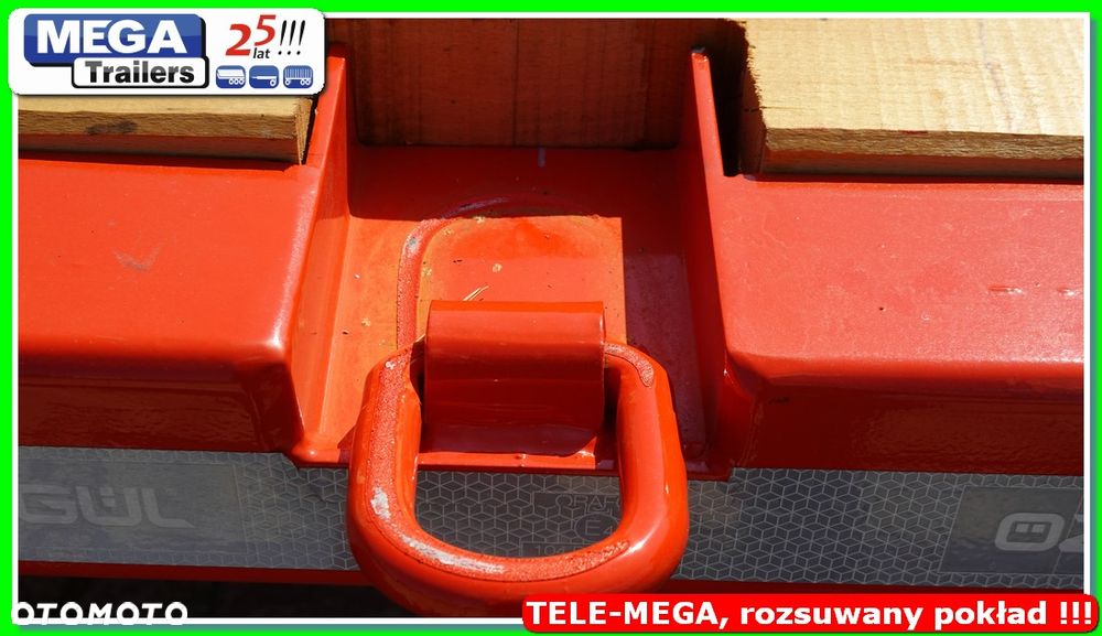 Inny 21,5 m dł. naczepa teleskopowa Full ADR EX3, UNIWERSALNA !!! - 37