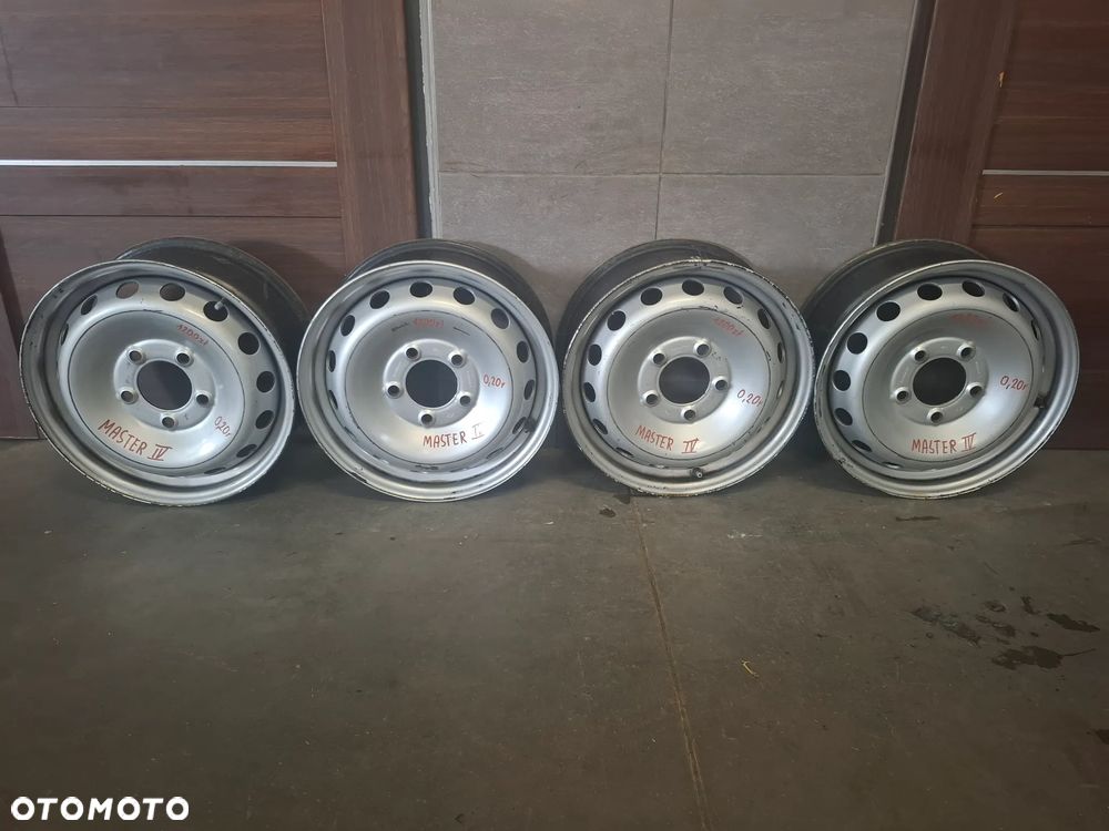 Felgi stalowe Renault Master III IV komplet  16 cali 5x130 6,5J ET50 2020 Rok nr 403000037R - 1