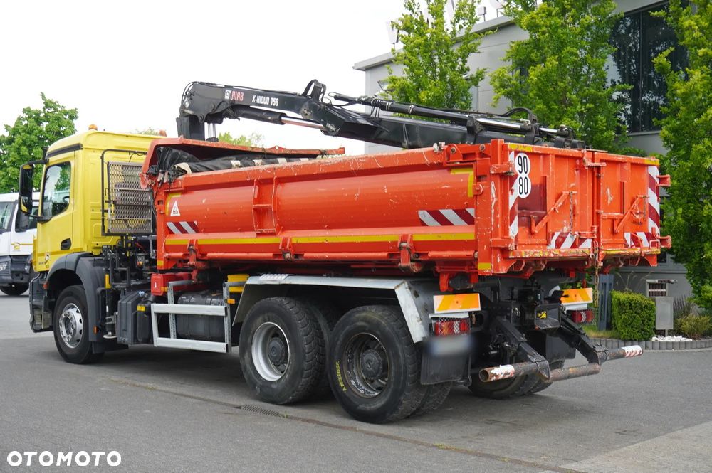 Mercedes-Benz Arocs 2640 6x4 / 100 tys. km! / HIAB X-Hiduo 158 / rotator / Wywrotka 2-stronna - 4