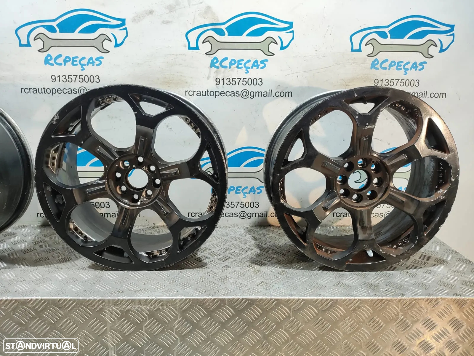- Jantes 18 Polegadas Dupla Furação  - 4x100 + 4x108 - ET40 | 8,5J - Mini | Ford | Audi | Citroen | Peugeot | JCW | Honda | Mazda | Renault - 5