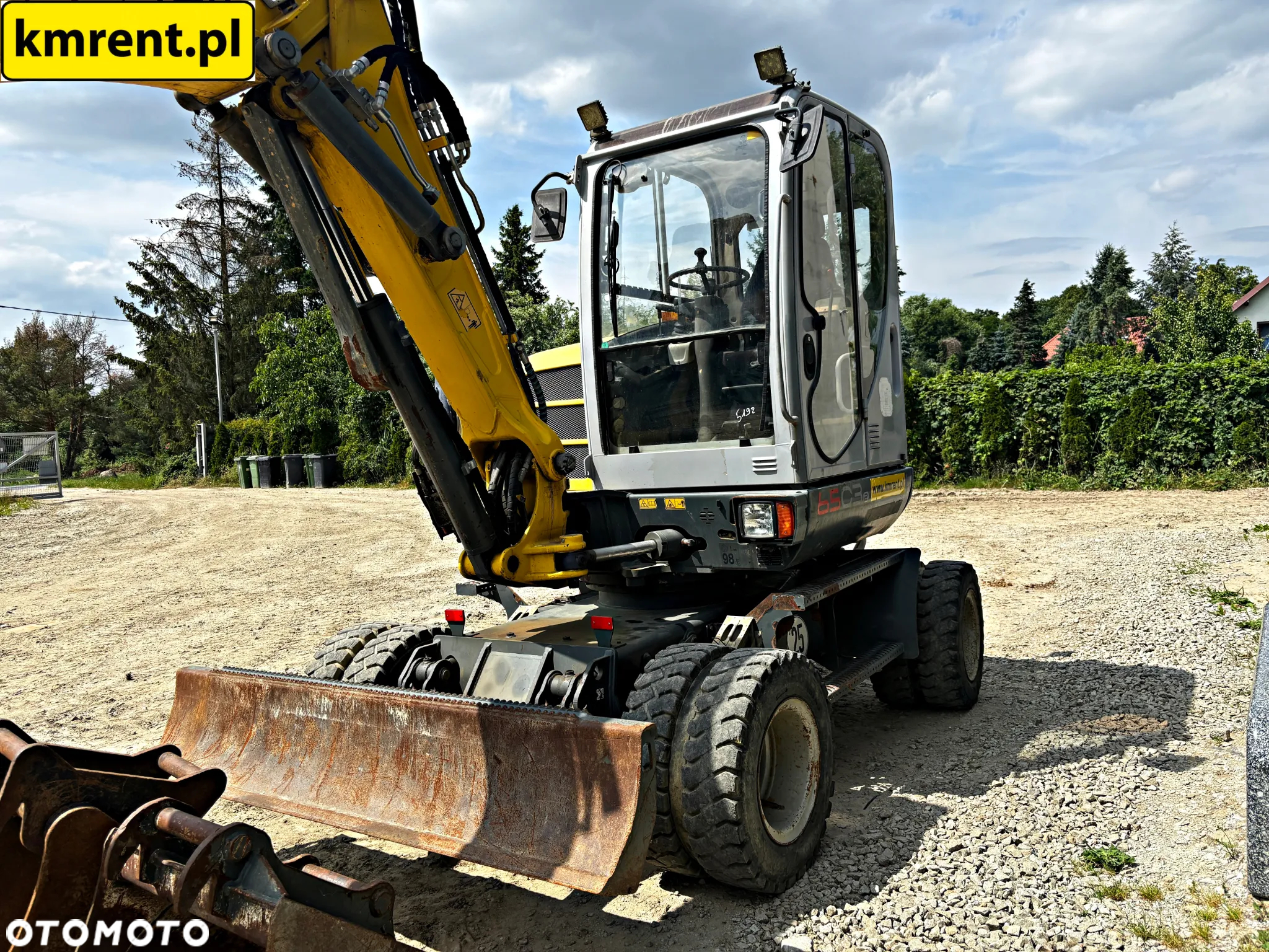 Wacker Neuson 6503 -2 KOPARKA KOŁOWA 2015R. | EW 65 KOMATSU PW 98 LIEBHERR A 309 VOLVO EW60 - 11