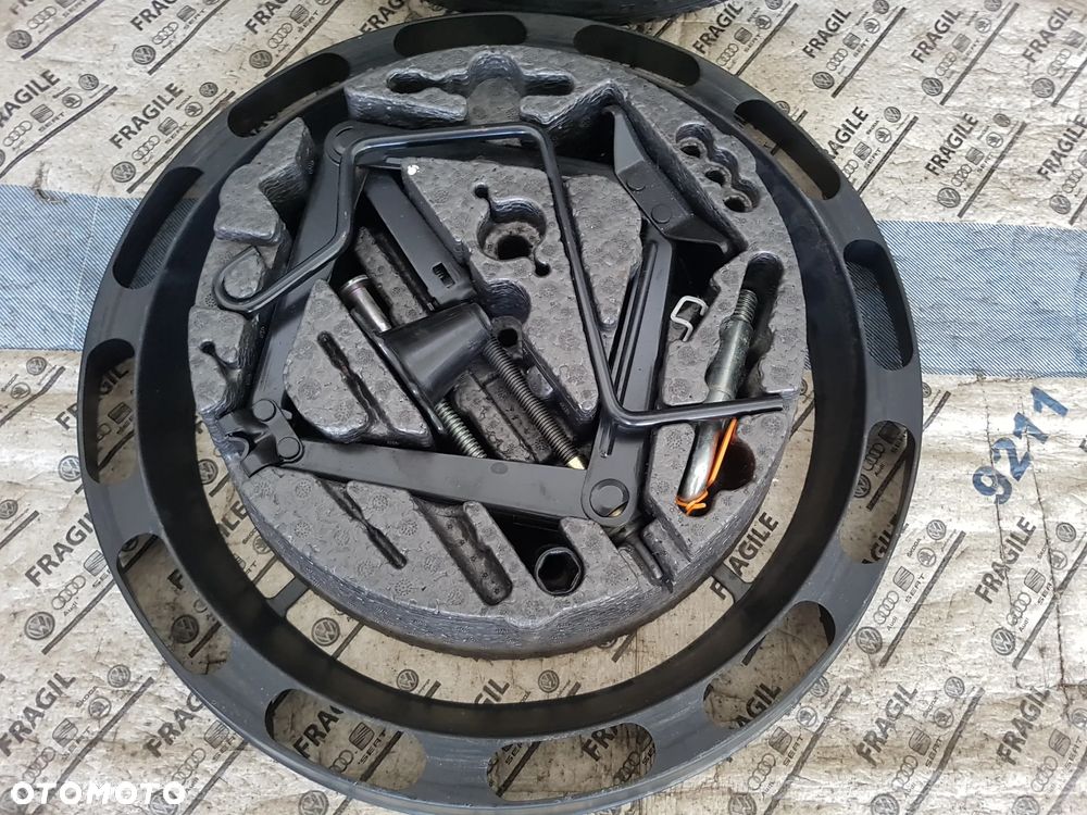 KOŁO DOJAZDOWE ZESTAW OPEL MERIVA B ASTRA H ZAFIRA B   5X110 115/70R16 - 2