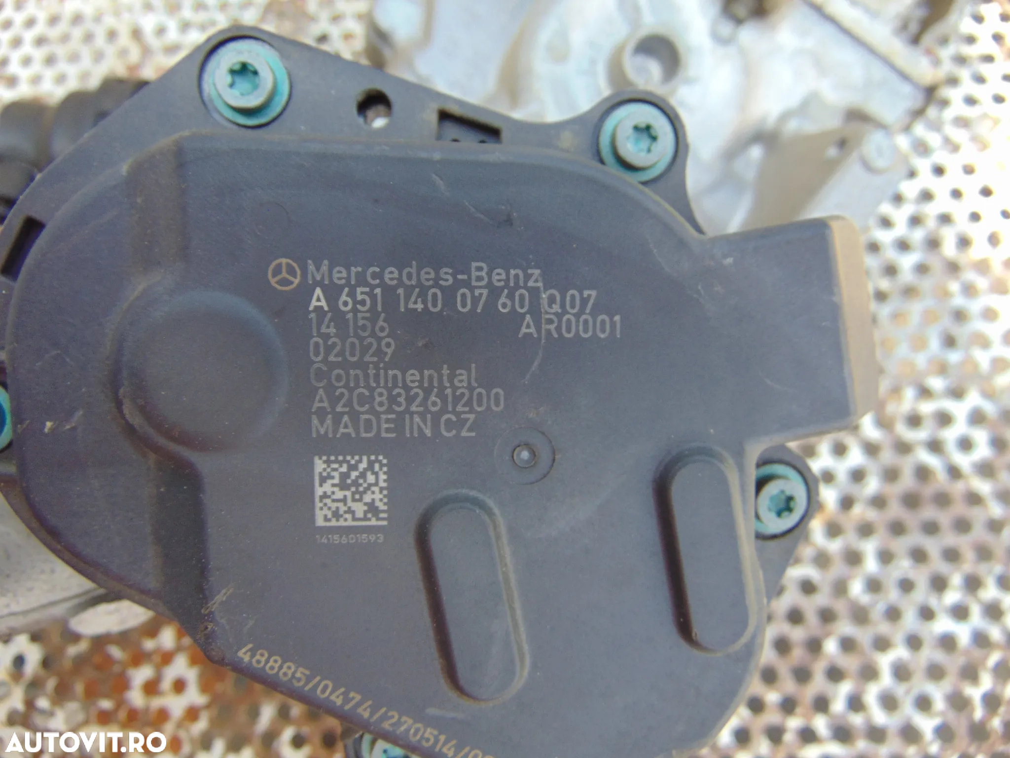 Racitor gaze cu EGR Mercedes w204 2.2 w212 w205 c class e class s204 glk 2.2 - 3