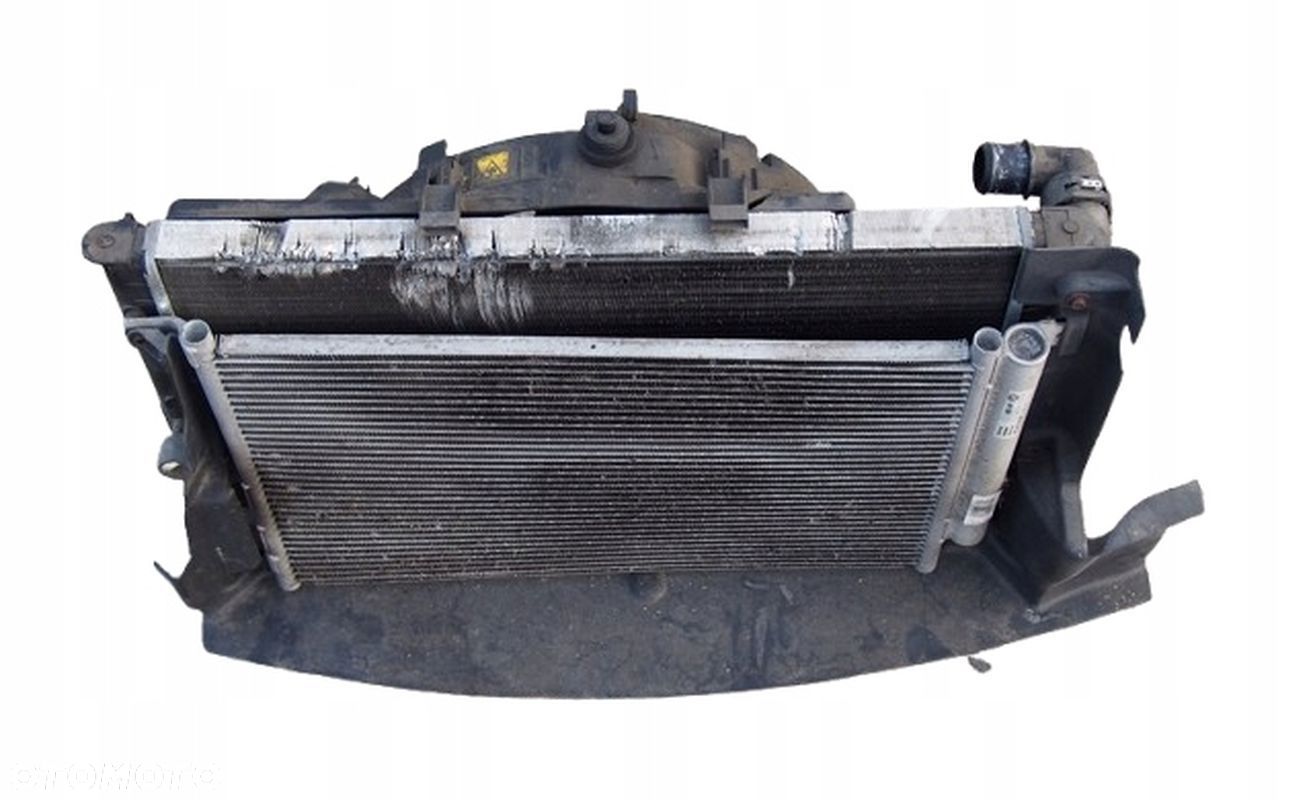 CHŁODNICA WODY KLIMATYZACJI WENTYLATOR ALFA ROMEO 147 1.6 16v 5020333 - 1