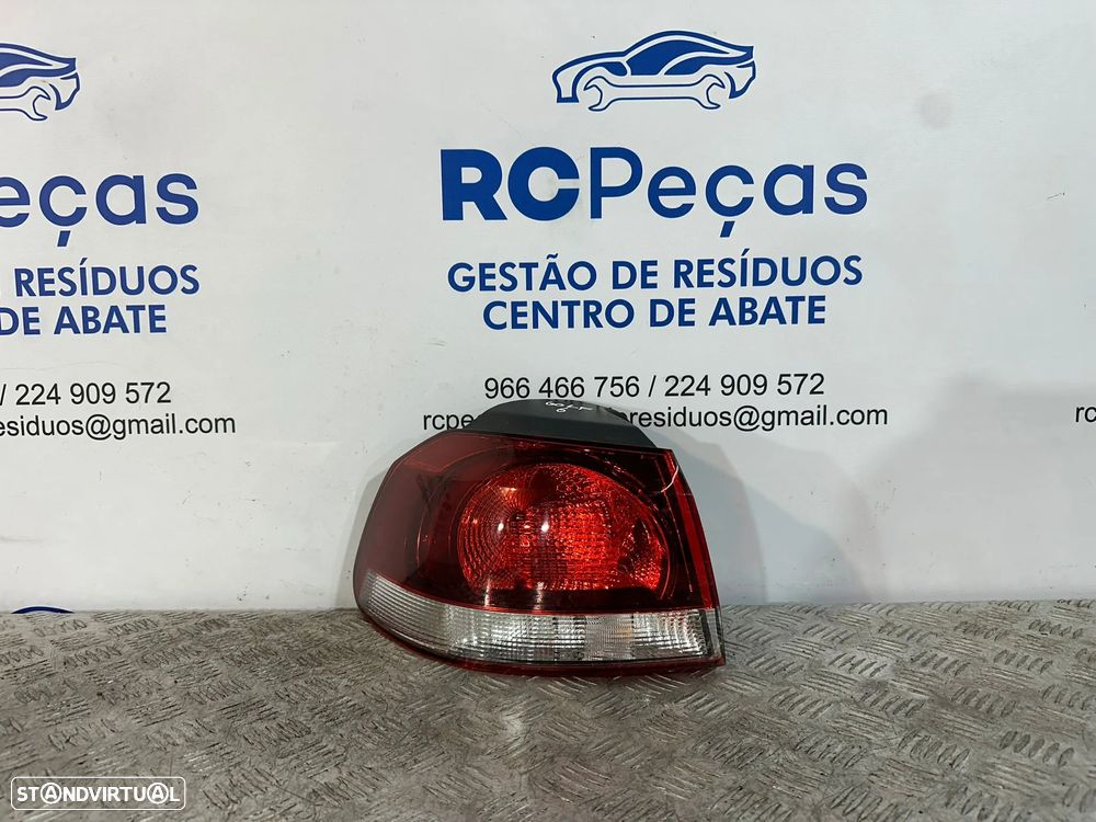 .Farolim Tras Traseiro Direito Original Volkswagen VW Golf 6 Mk6 5K0945111 2008 a 2013 - 1