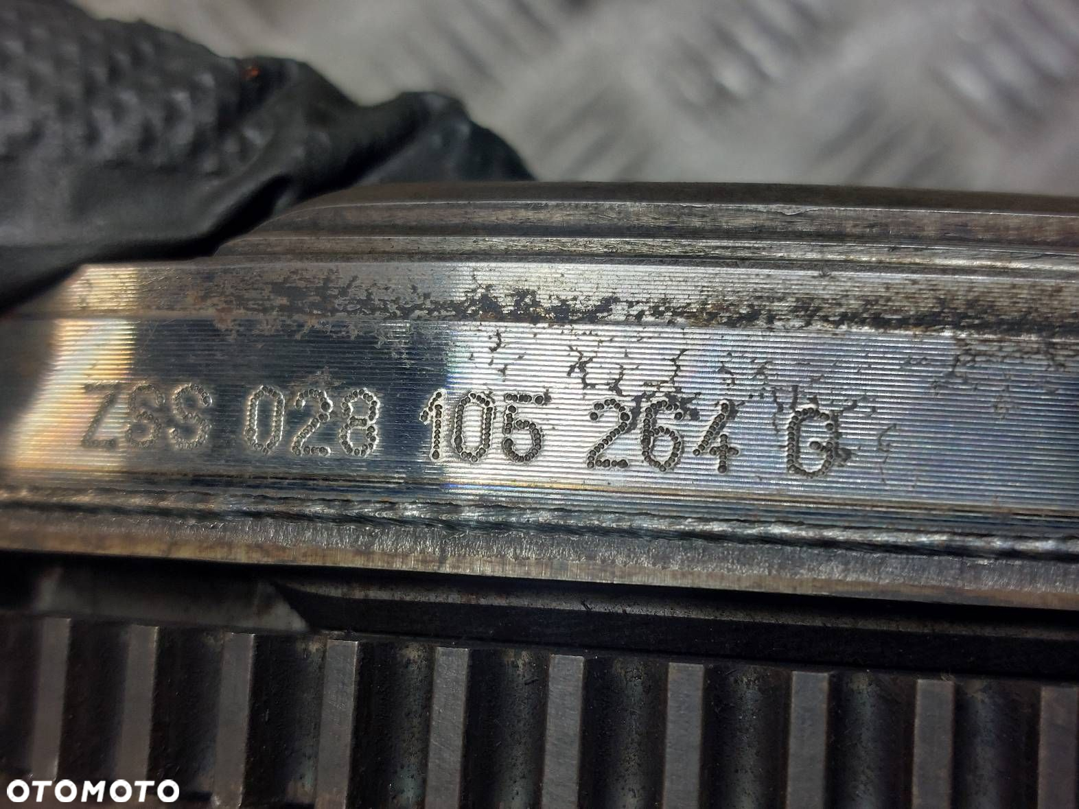KOŁO DWUMASOWE + TARCZA + DOCISK ŁOŻYSKO AUDI A3 8L 1.9 TDI 028105264G - 11