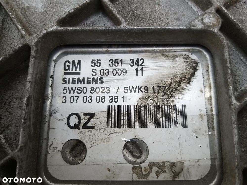 Komputer sterownik silnika Opel Vectra C 2002-2008 2,2 B 55351342 ORYGINAŁ - 2
