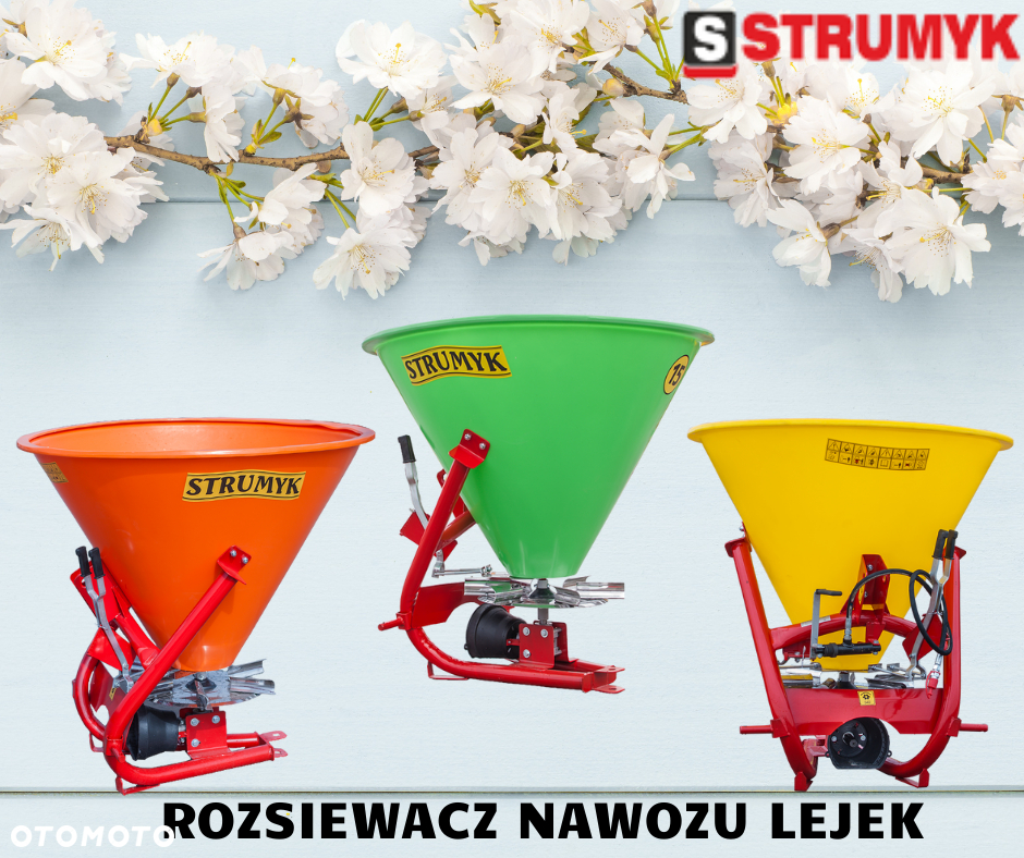 ROZSIEWACZ NAWOZÓW/ Lejek/ Solarka STRUMYK Od 200-500l NOWY - 9