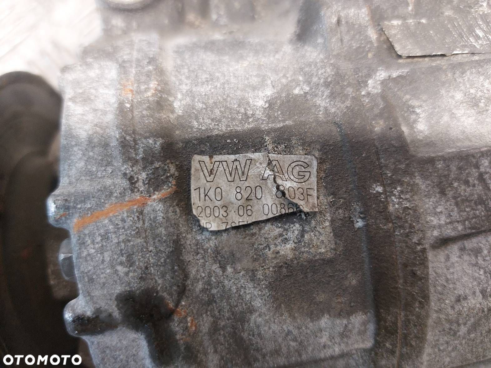 SPRĘŻARKA KOMPRESOR KLIMATYZACJI AUDI A3 8P 1.6 8V 1K0820803F - 3