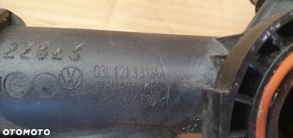 Wąż przewód wody płynu węże Skoda Rapid 1.6 TDI 6R0122101BC 03L121157AL - 14