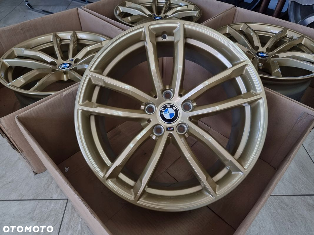 Złote Felgi Alu Aluminiowe Bmw G30 G32 G11 G01 G02/18 Cali - 3