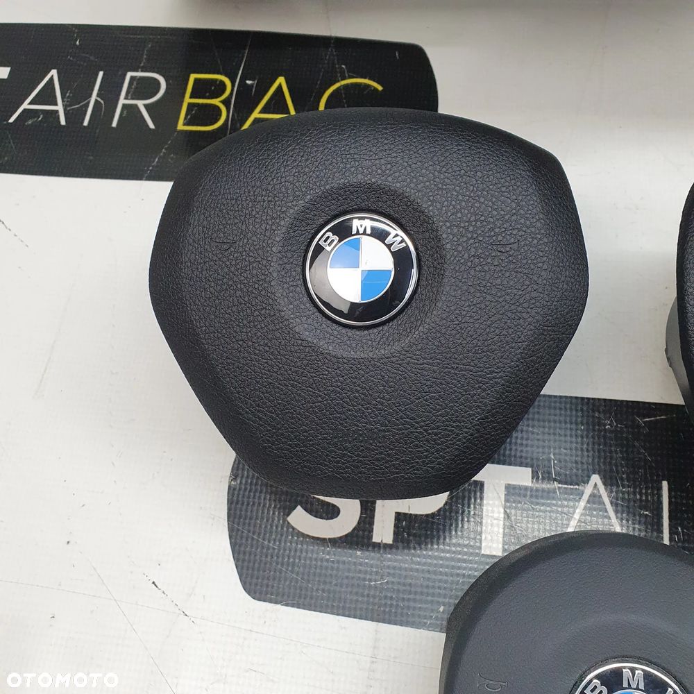 BMW 3 F30 F31 F34 DESKA ROZDZIELCZA KONSOLA KOKPIT PULPIT PODUSZKI AIRBAG AIR BAG PASY KIT SET - 7