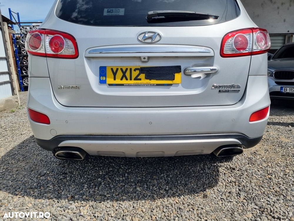 Bara spate Hyundai Santa Fe 2 Facelift 2009 - 2012 SUV 4 Usi Shimmering Silver N3S (1503) - 1