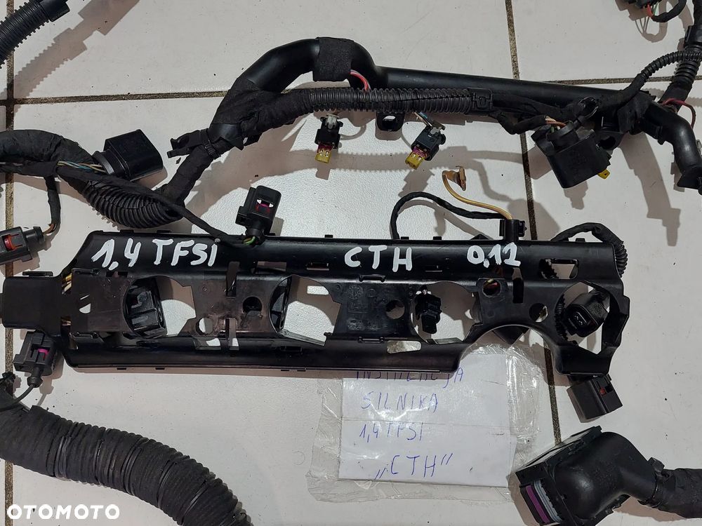WIĄZKA INSTALACJA SILNIKA VW 1,4 TFSI KOD CTH R2012 NR 03C971612CG - 2