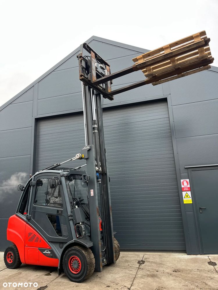 Linde H35 H30 widły wysuwane teleskopowe 135-235cm, pozycjoner 41-135cm, przesuw boczny kabina - 13