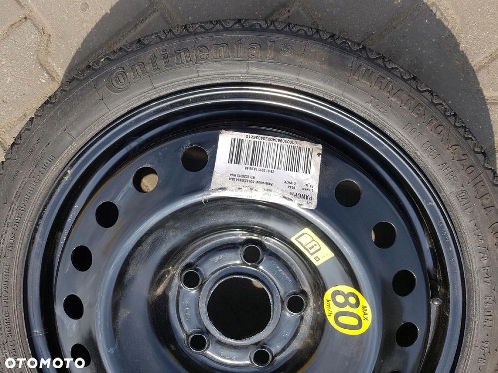 OPEL INSIGNIA I A 08-17r KOŁO DOJAZDOWE 17 5X120 - 4