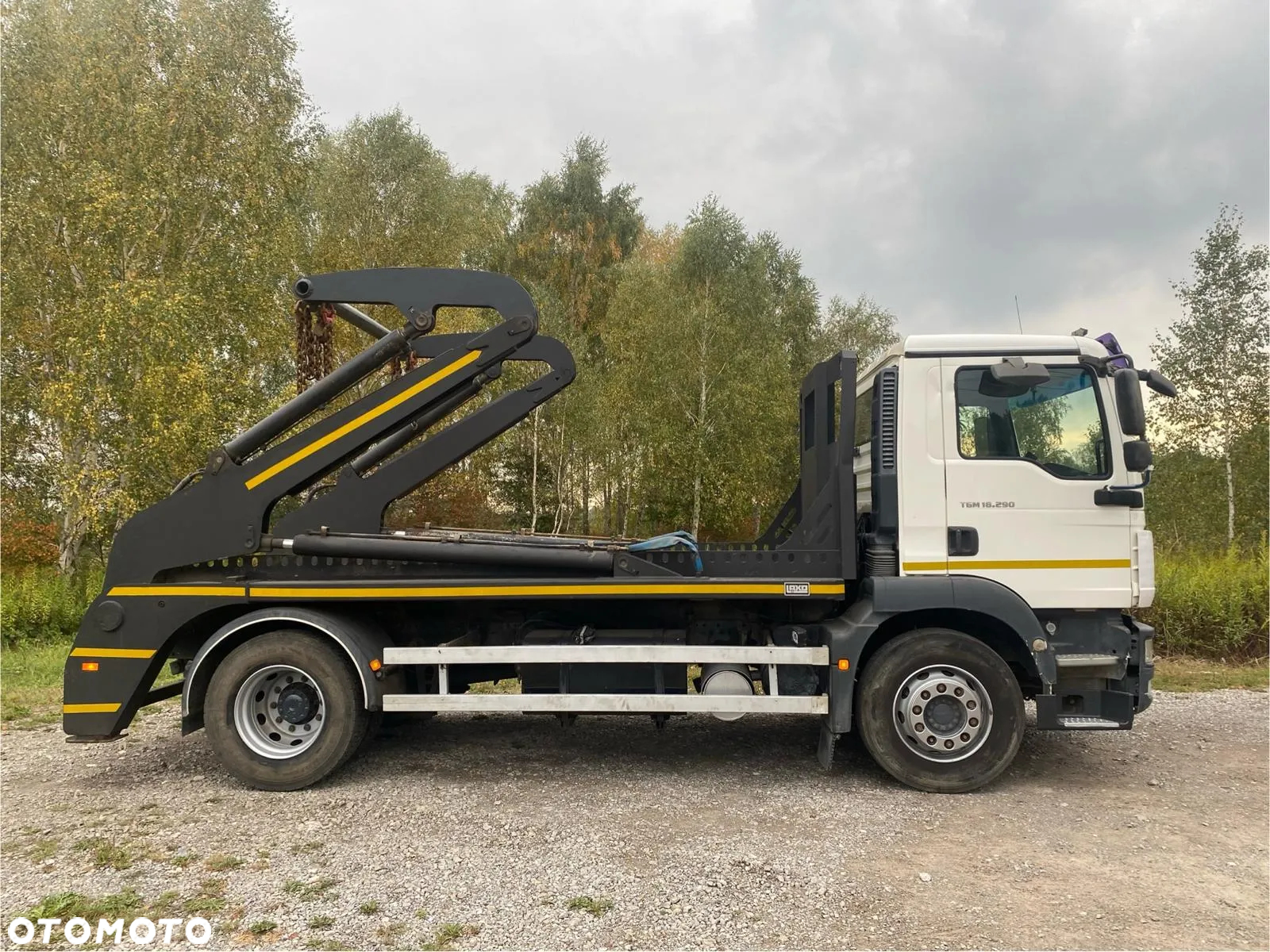 MAN TGM 18.290 / BRAMOWIEC JOAB / ROZSUWANA ZABUDOWA NA DWA KONTENERY / EURO 5 / 400.000km PRZEBIEGU - 8
