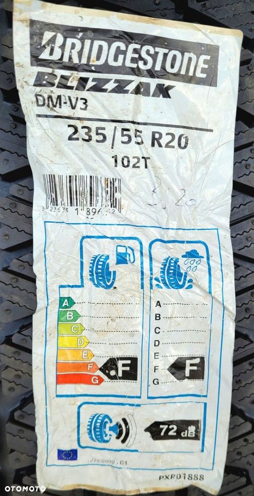 1x Bridgestone Blizzak DM-V3 235/55R20 102T Z491A - 3