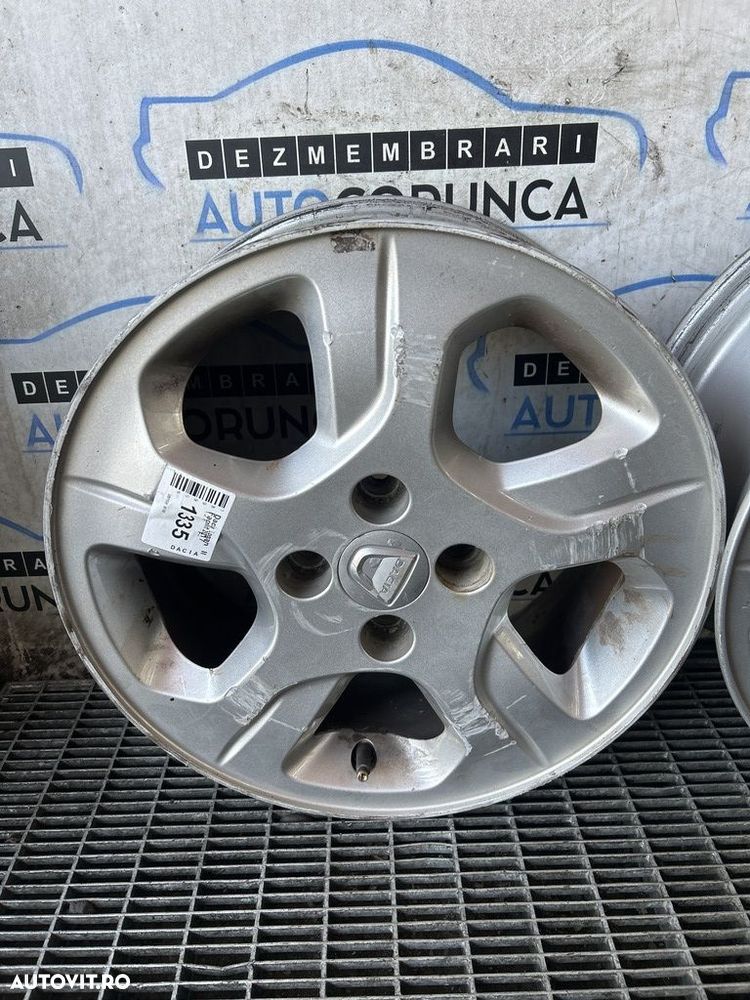 Jante aliaj Dacia Dacia Logan II MCV 2013 - 2016 (1335) R15 Et40 4*100 - 2