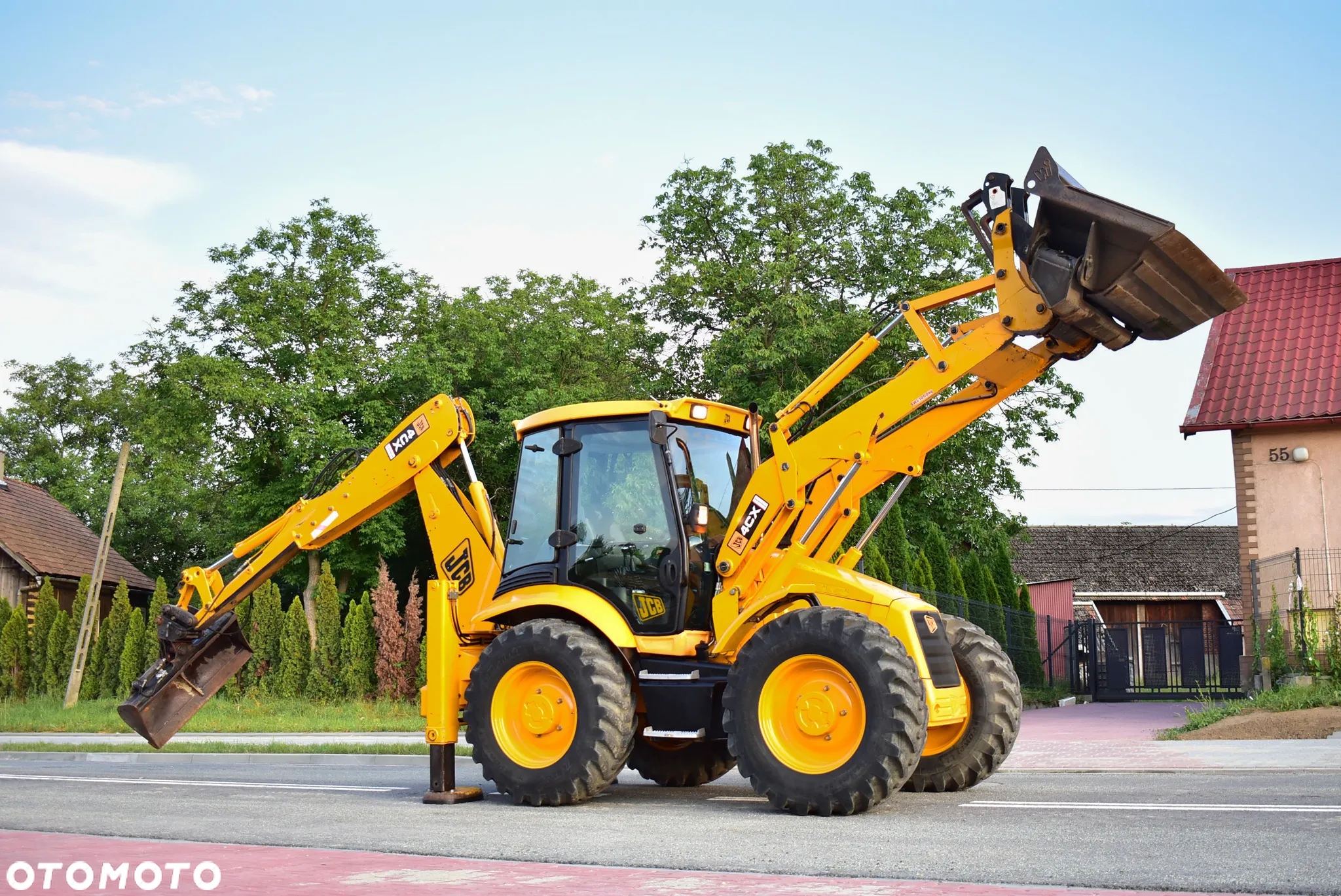JCB 4CX Koparko-Ładowarka/ 9.600 Mth /3 Łyżki/ Maszyna sprowadzona z Austrii, Stan perfekcyjny ! - 20
