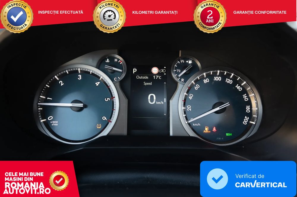 Toyota Land Cruiser 2.8l D-4D 204 CP A/T 7 locuri Luxury AVS Brown - 12