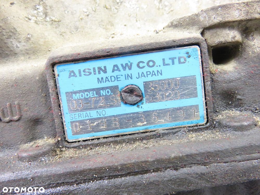 SKRZYNIA BIEGÓW AUTOMATYCZNA LEXUS IS I 3500053020 - 9