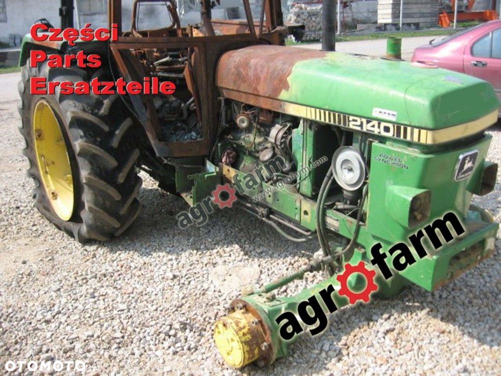John Deere 2140 części, skrzynia biegów, silnik - 1