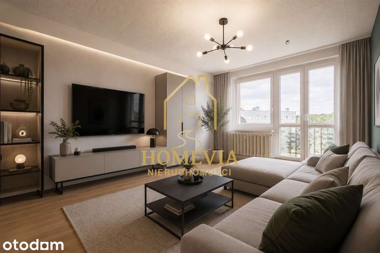 3 pokoje, balkon cisza przy lesie