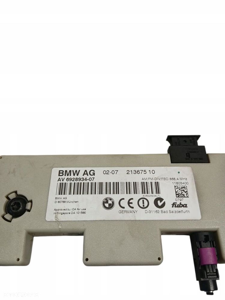 antena dachowa wzmacniacz bmw e90 6928934 e90 - 3