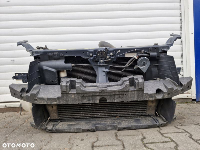 QASHQAI I J10 1.5 DCI PAS PRZÓD PRZEDNI WZMOCNIENIE CZOŁOWE CHŁODNICE WENTYLATOR - 1
