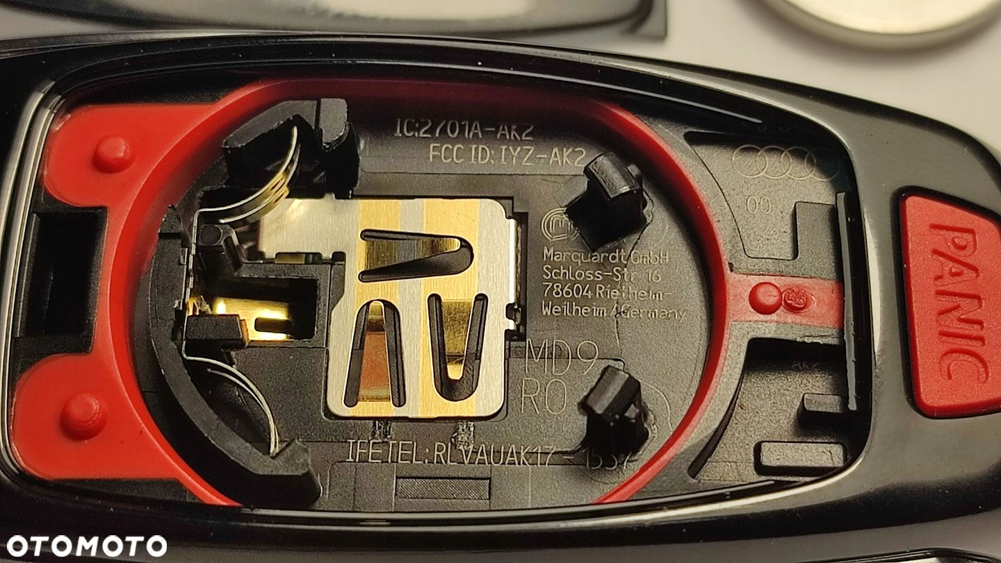 Kluczyk Oryg. Audi Rs Panic Keyless 4N0.959.754.BC 4N0959754BC Idealny USA - 8