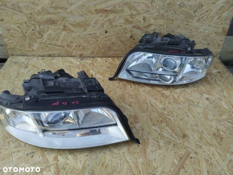 REFLEKTOR LAMPA LEWA + PRAWA KPL EU XENON AUDI A6 C5 LIFT - 1