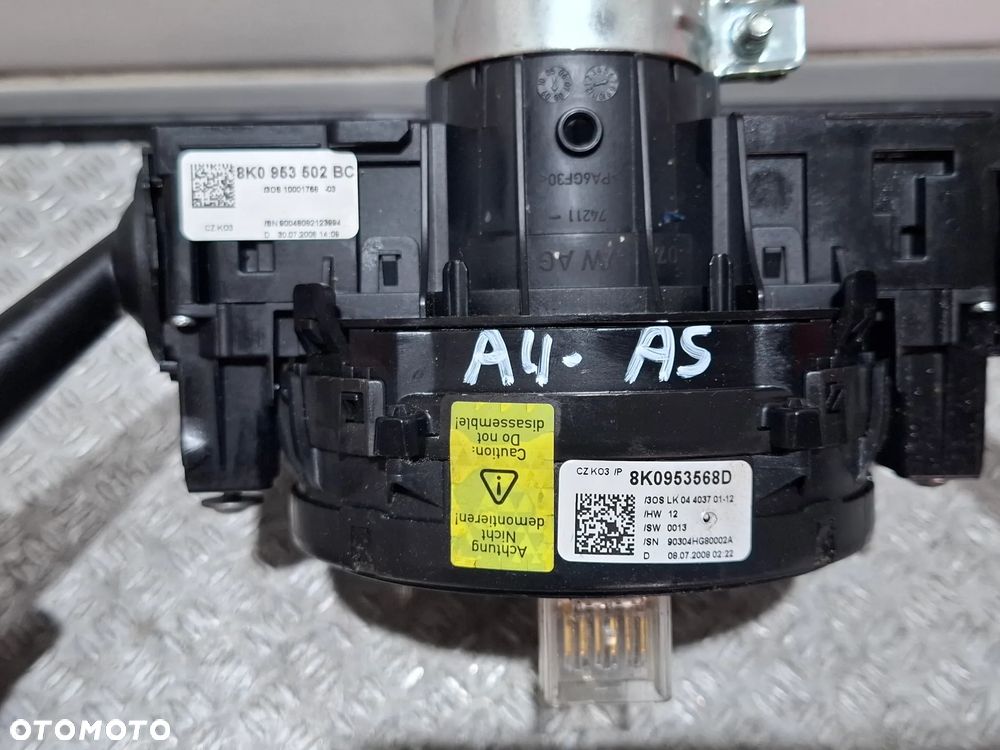 Taśma zwijak Airbag Audi A4 B8 A5 Q5 nr 8K0953502BC , 8K0953568D - 4
