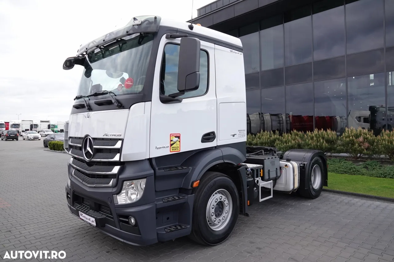 Mercedes-Benz ACTROS 1843 / RETARDER / HIDRAULIC / LOW CABIN / 2017 - 6