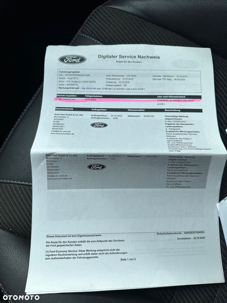 Ford Kuga 2.0 TDCi 4x4 Titanium - 36