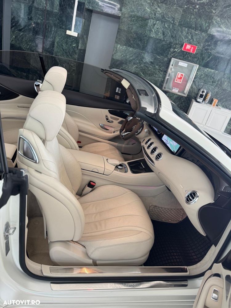 Mercedes-Benz S 500 Cabrio Aut - 38