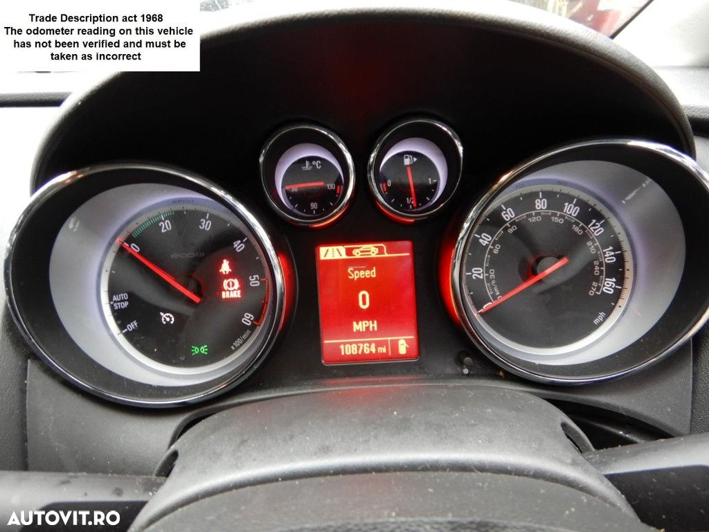 Oglinda dreapta completa Opel Astra J 2012 Hatchback 1.7 CDTI DTE - 10
