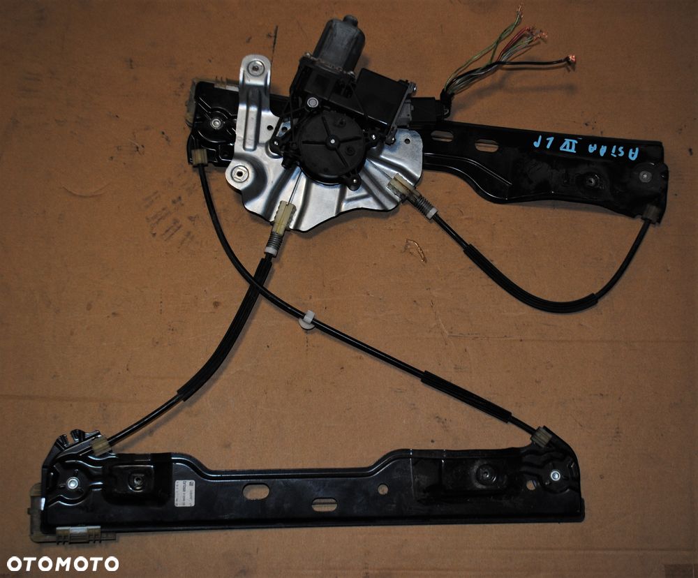 Mechanizm podnoszenia szyby lewy przód Opel Astra IV J - 1