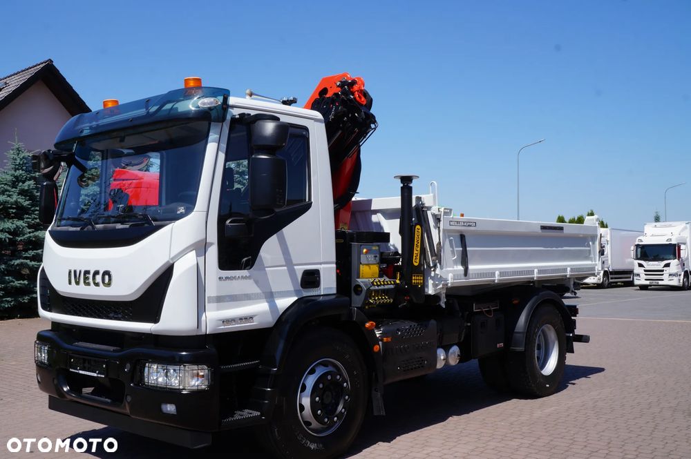 Iveco EUROCARGO 180-320 4x2 WYWROTKA MEILLER + HDS PALFINGER PK 12.501 SLD5 PILOT E 6 - 6