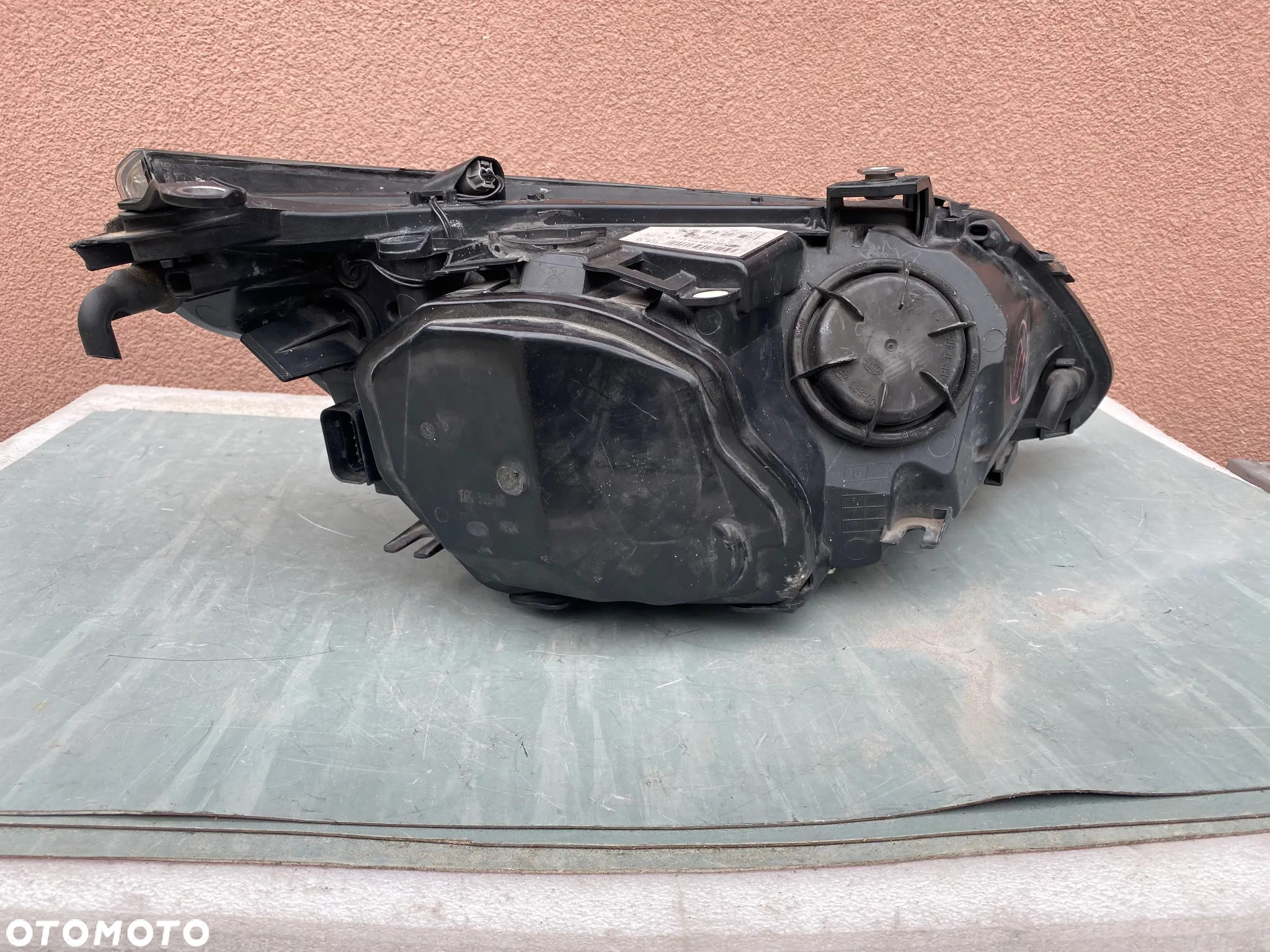 lampa bmw 5 e60 lift bi xenon dynamic skrętny lewa eu cała - 5