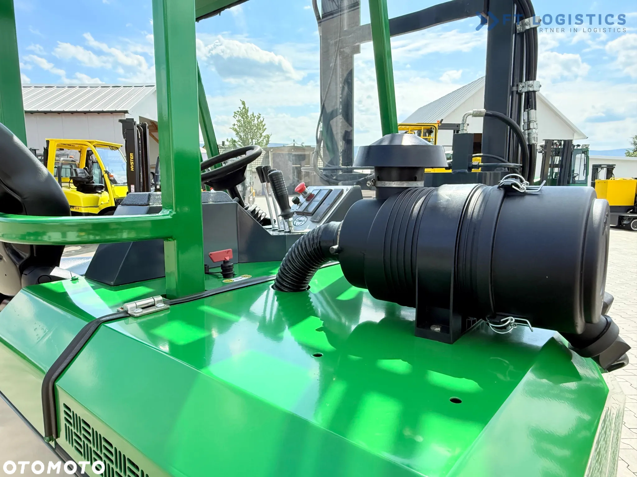 Combilift CB2500 / DIESEL / TRIPLEX / WYDŁY WYSUWNE / 5500MM / WOLNY SKOK / PRZESUW WIDEŁ / POZYCJONER / JAK NOWY - 40