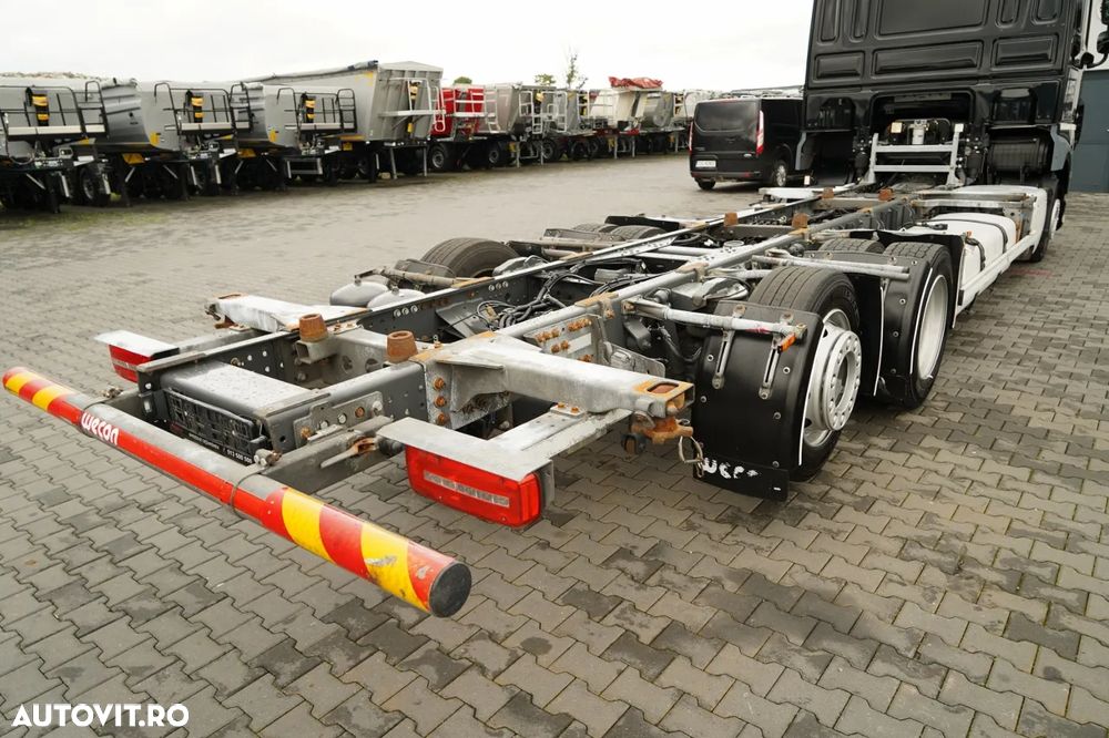 DAF XF 480 / BDF / 6X2 / SSC / I-PARK COOL / PUNTE RETRACTABILE / CONTRACT DE REPARAȚIE POST-SERVICE - 13