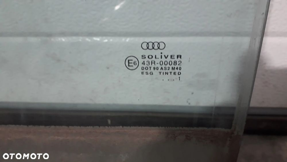 szyba drzwi przód lewa prawa 3 drzwi A3 8L 1.6 lift - 3