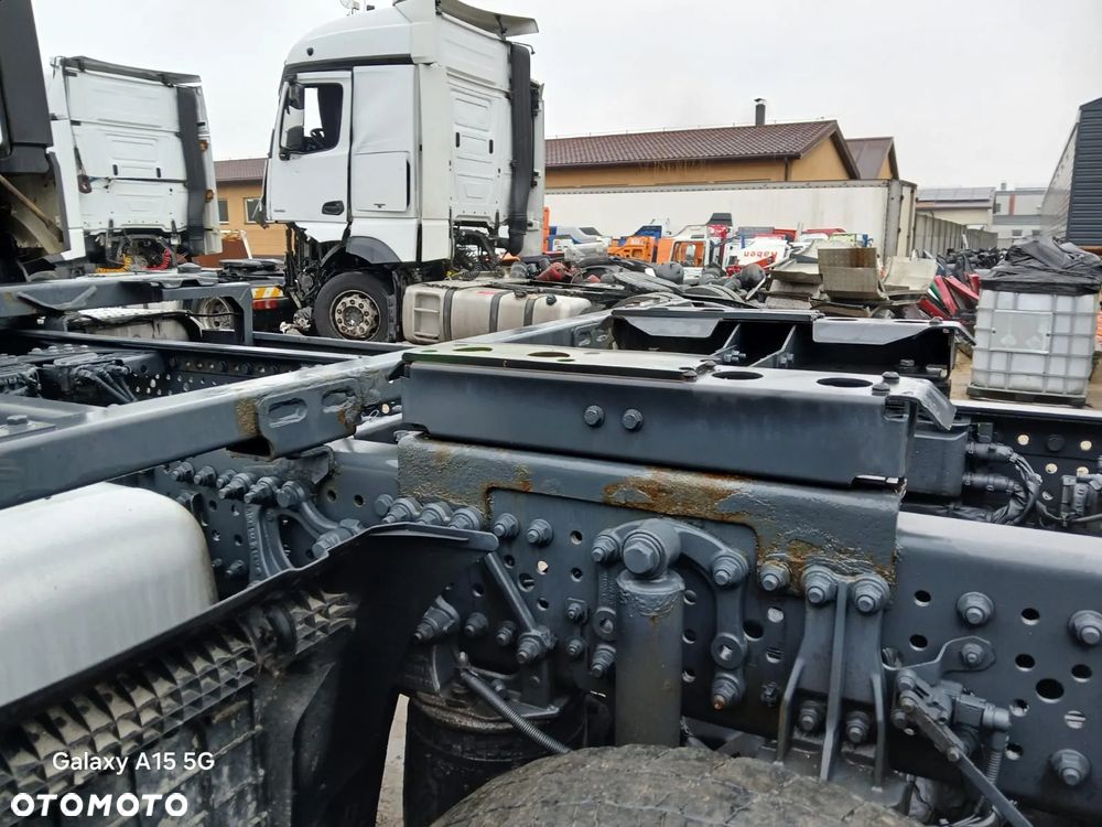 MERCEDES ACTROS MP4 RAMA ZABUDOWA BDF SAXAS MWX 74-S 2013 rok - 1
