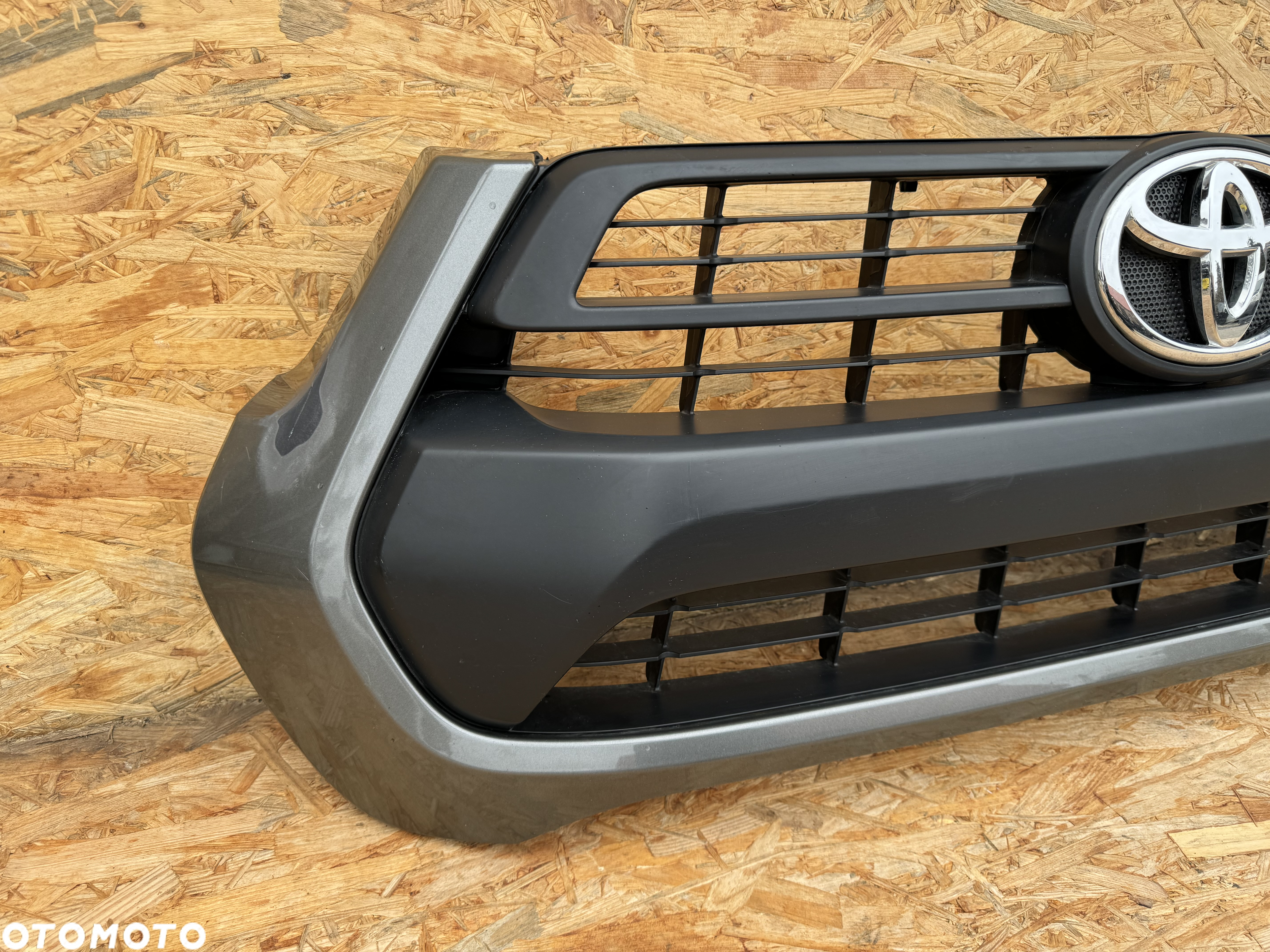 GRILL ATRAPA CHŁODNICY TOYOTA HILUX VIII 8 LIFT IX 9 20+ 53100-0KJ80 75310-0K010 ORYGINAŁ - 4