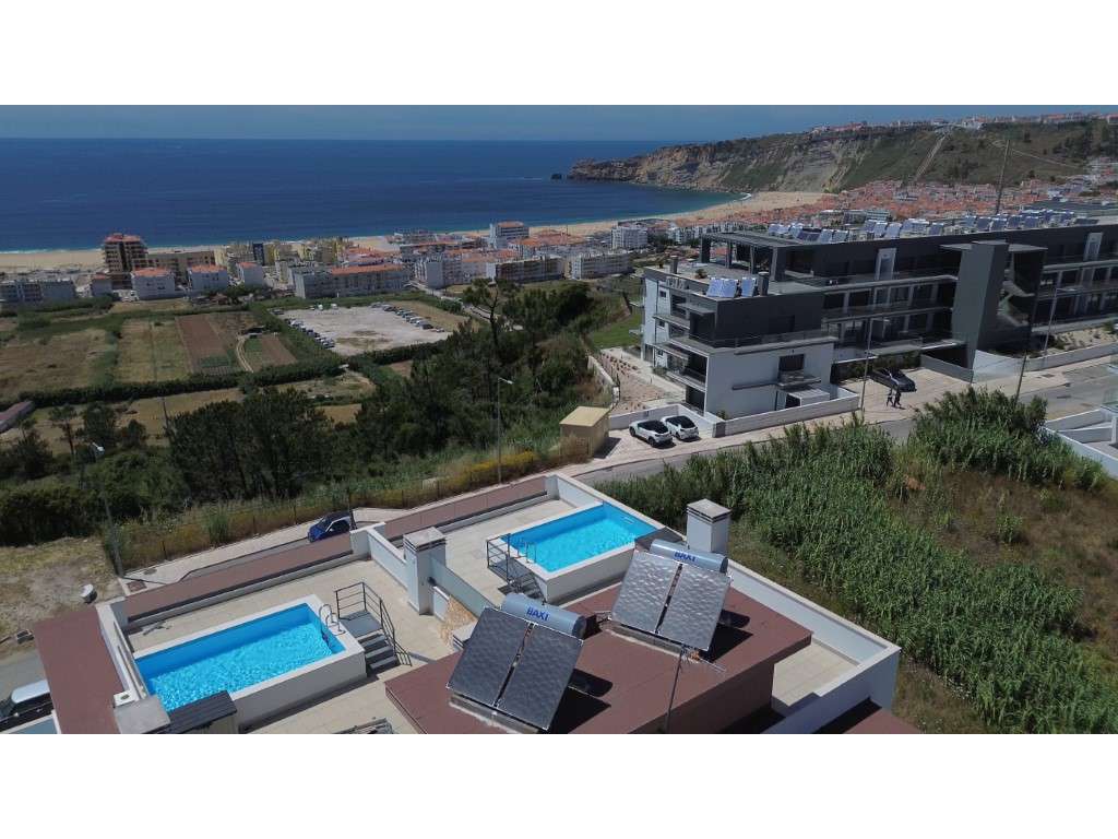 Apartamento T3 em Pederneira | Nazaré: Vista Mar Panorâmica com Ter... - Grande imagem: 5/60