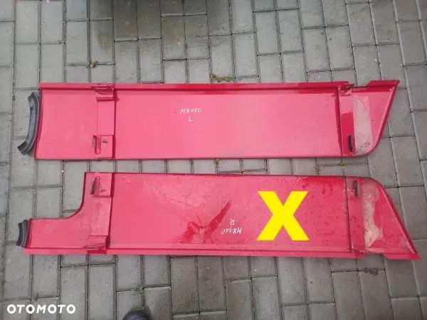 Panel boczny maski Case MX110 - 2