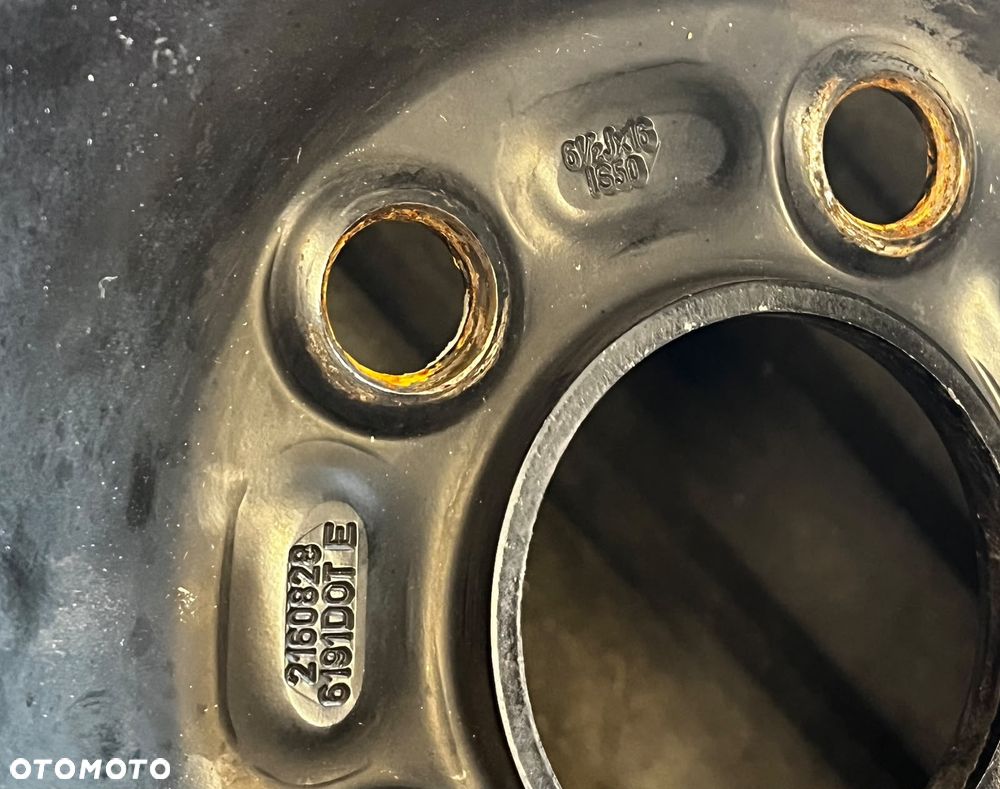 Felgi Stalowe 6,5" R16 5x108 ET50 używane Nr Kat. - 2