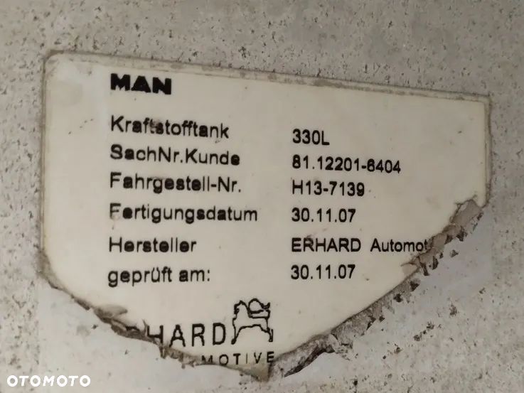 Zbiornik paliwa MAN 330 LIT 95x70x58 - 3