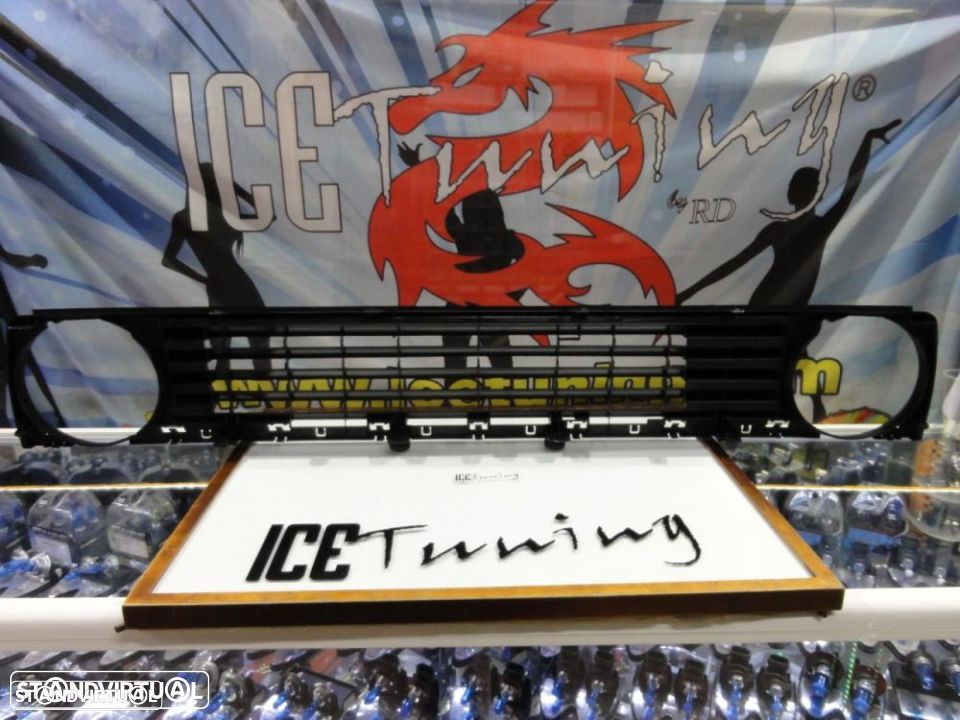 Grelha frontal VW Golf 2 / II sem símbolo em plástico ABS C/ 2anos de Garantia - 9